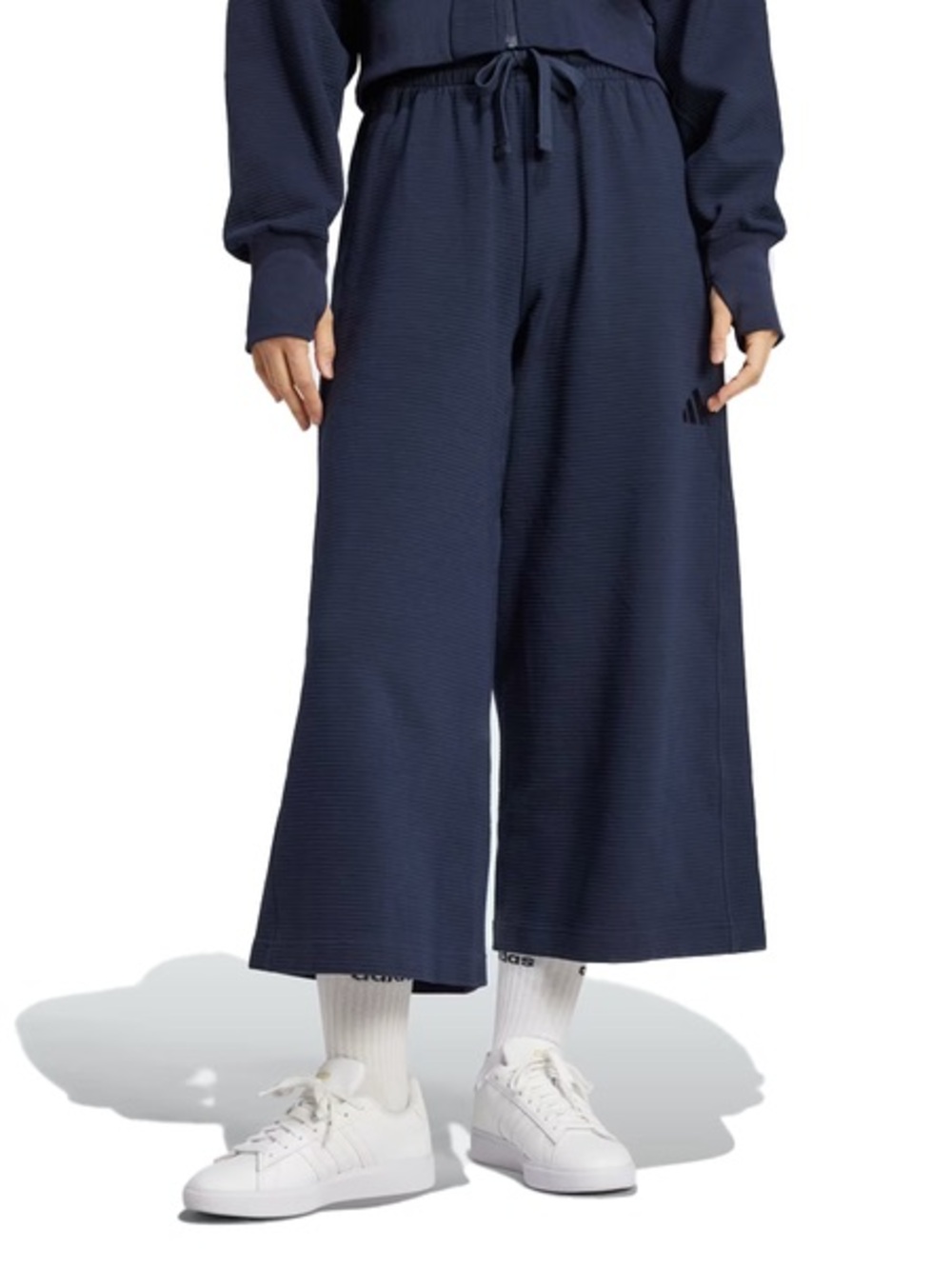adidas Women ALL SZN Rib 7/8-Length Wide Leg Pants